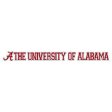 NCAA Alabama Crimson Tide Premium Vinyl Decal